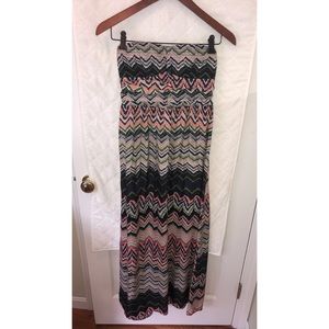 Strapless Maxi Dress